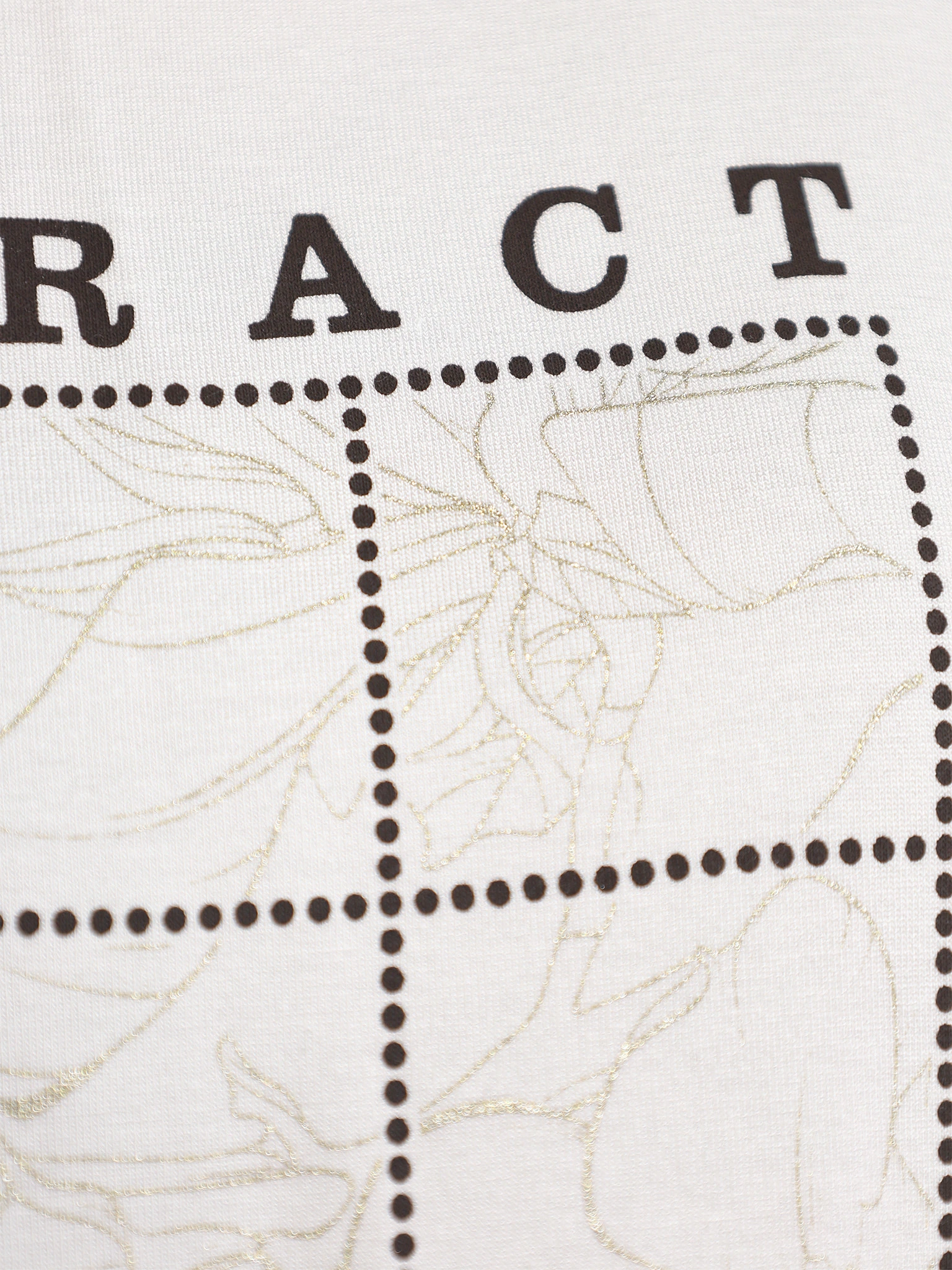 Футболка прямого кроя из смесового хлопка